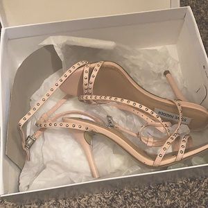 Steve Madden Leather Pink Blush Heels